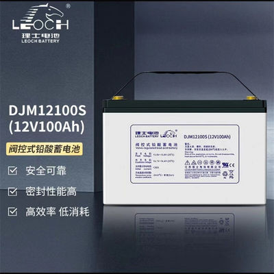 AGM12V100AH Ris-Blei-Säure-Wartungsfreie Batterie für Solarspeicher und UPS