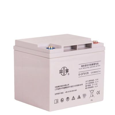 12V26Ah Shuangdeng versiegelte 6-GFM-26 Batterie für Kommunikation und Speicherung von Solarenergie