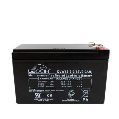Behälter Material ABS Leoch DJW12-9.0 Bleibatterie 12V9Ah für die Stromversorgung von Eps