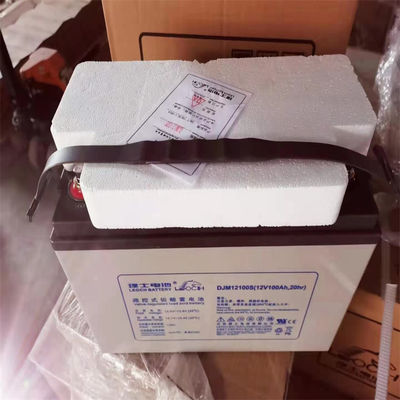 AGM12V100AH Ris-Blei-Säure-Wartungsfreie Batterie für Solarspeicher und UPS