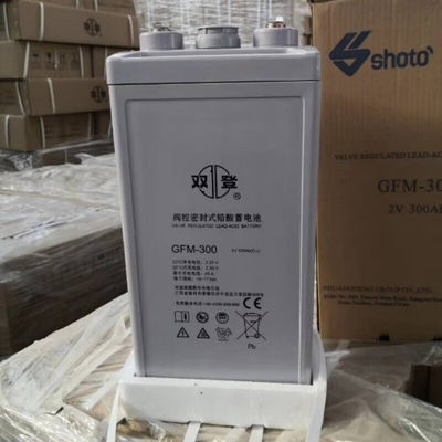 Shuangdeng Regeneration GFM-300 Blei-Säure-Batterie 2V300Ah für UPS-Stromkommunikation