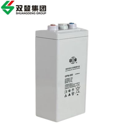 Shuangdeng Regeneration GFM-300 Blei-Säure-Batterie 2V300Ah für UPS-Stromkommunikation