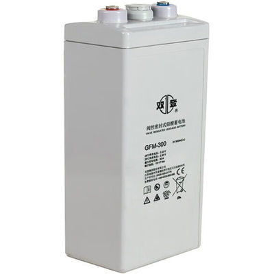 Shuangdeng Wartung 2V300Ah Bleibatterie für Solarenergie Speichersystem