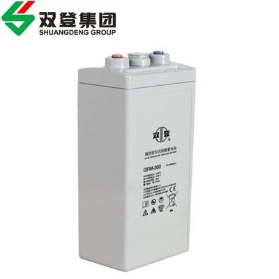 Shuangdeng Wartung 2V300Ah Bleibatterie für Solarenergie Speichersystem
