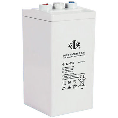 Leistungsstarke 2V600Ah Batterie für medizinische Geräte und UPS-Strom von Shuangdeng GFM-600