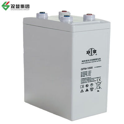 GFM-1000 Blei-Säure-Batterie 2V1000Ah für Stromsicherheitssystem Breite 181mm Länge 370mm