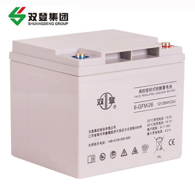 Shuangdeng 6-GFM-26 Blei-Säure-Batterie 12V26Ah für Solarenergie Speicherung Stromsystem