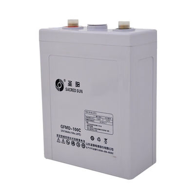 2V100Ah-Blei-Säure-Batterie für Produktionsmaschinen und Solarenergie-Speicher