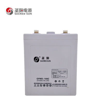 2V100Ah-Blei-Säure-Batterie für Produktionsmaschinen und Solarenergie-Speicher