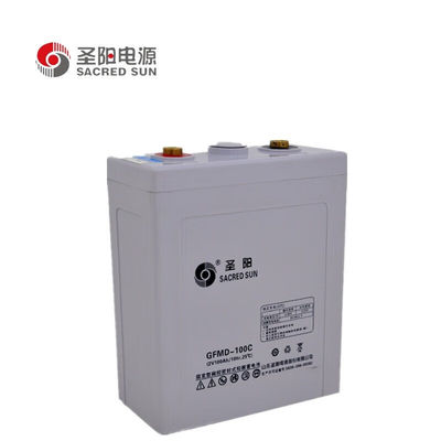 2V100Ah-Blei-Säure-Batterie für Produktionsmaschinen und Solarenergie-Speicher