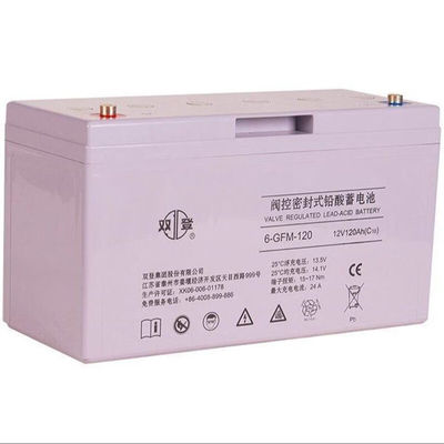 Wirksame 12V120AH ShotoWiederaufladbare 6-GFM-120-Blei-Säure-Batterie für UPS-Stromversorgung