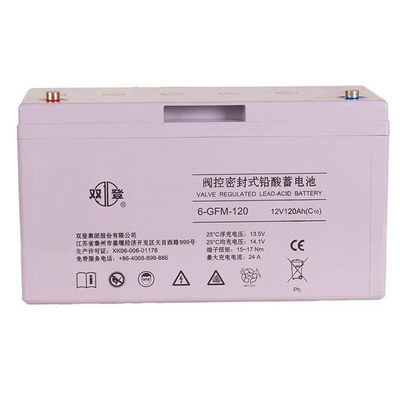Wirksame 12V120AH ShotoWiederaufladbare 6-GFM-120-Blei-Säure-Batterie für UPS-Stromversorgung