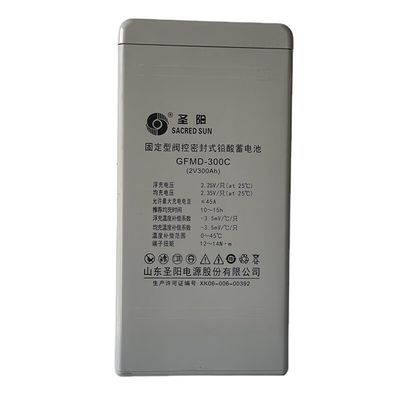 Sacred Sun GFMD-300C Blei-Säure-Batterie 2V300Ah Perfekt für die Kommunikation