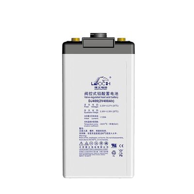 175mm Breite Leoch-Batterie DJ400 Blei-Säure-Batterie 2V400Ah für Kommunikation und Solar