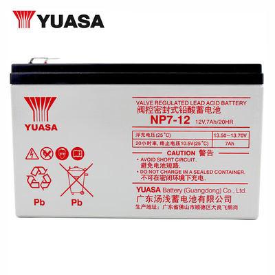 Aufladbare Yuasa-Blei-Säure-Batterie NP7-1212V7AH 2,5 KG für Computerraum-Basisstation