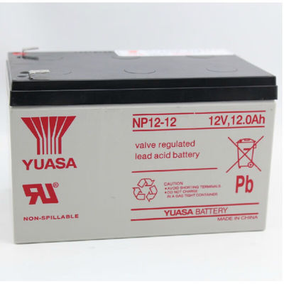 Langlebige Bleibatterie NP12-1212V12AH für Notstrom und Kommunikation