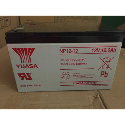 Langlebige Bleibatterie NP12-1212V12AH für Notstrom und Kommunikation