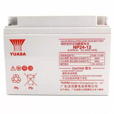 Yuasa NP24-1212V24AH Batterie für nachhaltige Beleuchtung und Solarenergieanwendungen