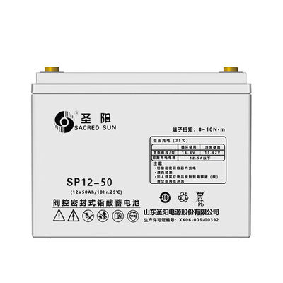 Aufladbare 12V50Ah-Batterie für Solarpanel-Energiespeichersystem von Sacred Sun Sealed