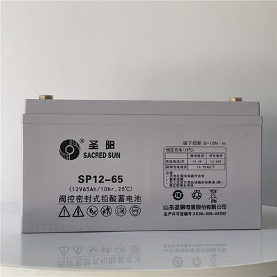 Sacred Sun 12V65Ah Blei-Säure-Batterie für UPS Stromkommunikation Solarenergie Speicherung