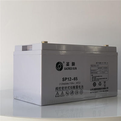 Sacred Sun 12V65Ah Blei-Säure-Batterie für UPS Stromkommunikation Solarenergie Speicherung