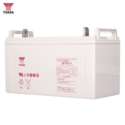 Yuasa NP100-1212V100AH Batterie Die perfekte Sicherung für Notfallstrombedarf