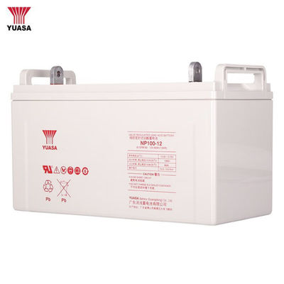 Yuasa NP100-1212V100AH Batterie Die perfekte Sicherung für Notfallstrombedarf