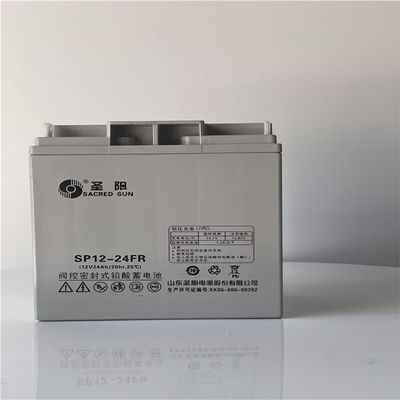 Hochkapazitäts-Sacred Sun-Regulierte SP12-24 Bleibatterie 12V24Ah zur Stromsicherung