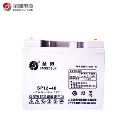 165mm Breite Heilige Sonne SP12-40 Bleibatterie 12V40Ah für Kommunikationssystem