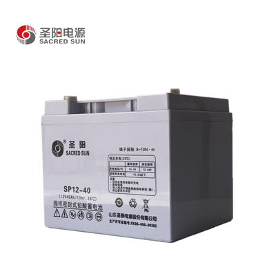Sacred Sun Charging SP12-40 Blei-Säure-Batterie Langlebig für UPS-Stromversorgung und Kommunikation