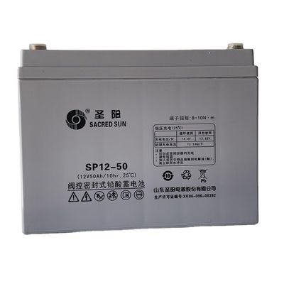 Leistungsstarke Sacred Sun SP12-50 Bleibatterie 12V50Ah für Solarenergie-Speichersystem