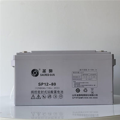 Sacred Sun wiederaufladbare Bleibatterie 12V80Ah für UPS-Stromversorgung und Speicherung von Solarenergie