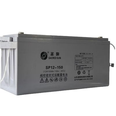 Sacred Sun Regulated SP12-150 Blei-Säure-Batterie 12V150Ah für UPS-Stromkommunikation