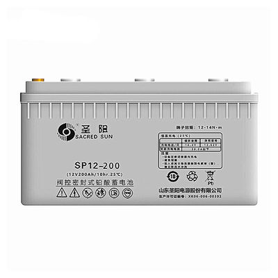 Sacred Sun SP12-200 12V200Ah Blei-Säure-Batterie für Stromalarm-System Breite mm 234