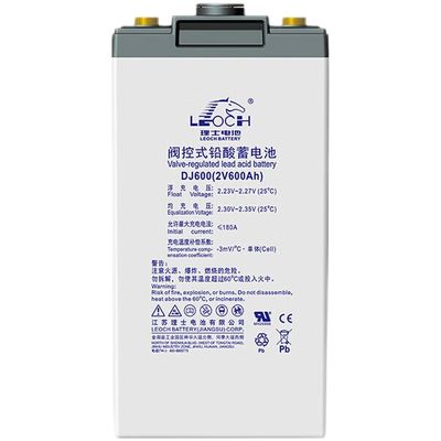 2V600Ah Leoch-Batterie DJ600 für UPS-Stromkommunikations-Solarenergiespeichersysteme