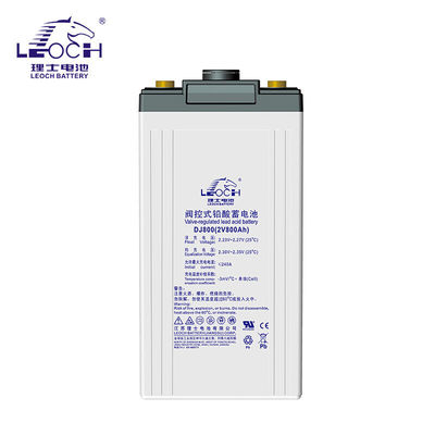 Leoch-Batterie DJ800 Bleibatterie 2V800Ah für medizinische Geräte und Stromversorgungssysteme