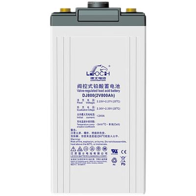 Leoch-Batterie DJ800 Bleibatterie 2V800Ah für medizinische Geräte und Stromversorgungssysteme