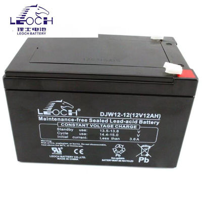 Leoch-Batterie DJW12-12 12V12Ah Blei-Säure-Batterie für Kommunikation und dauerhafte Sicherung