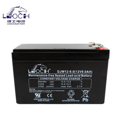 Robuste ABS-Behälter Leoch Batterie DJW12-9.0 12V9Ah für UPS Maschinenraum Stromversorgungssystem