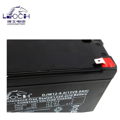 Robuste ABS-Behälter Leoch Batterie DJW12-9.0 12V9Ah für UPS Maschinenraum Stromversorgungssystem