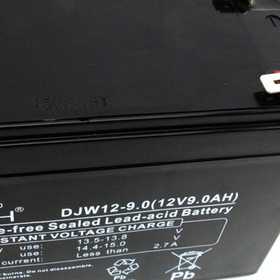 Robuste ABS-Behälter Leoch Batterie DJW12-9.0 12V9Ah für UPS Maschinenraum Stromversorgungssystem