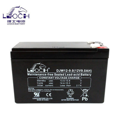 Robuste ABS-Behälter Leoch Batterie DJW12-9.0 12V9Ah für UPS Maschinenraum Stromversorgungssystem