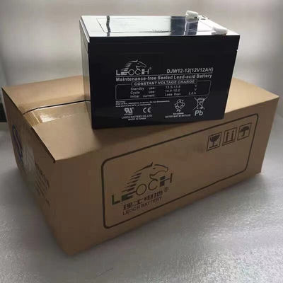Leoch-Batterie DJW12-12 12V12Ah für Solarenergie Speicherung Stromversorgungssystem Beleuchtung Boote