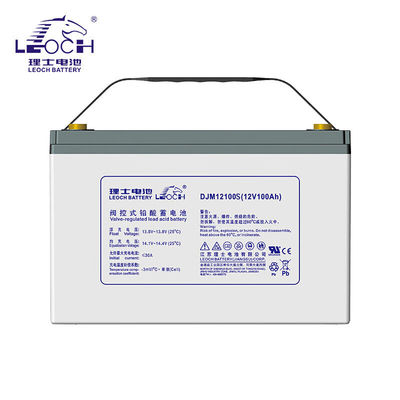 Max.Ladeströmung 25A 12V100Ah Blei-Säure-Batterie für Solarenergie-Speichersystem