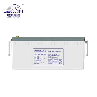 12V200Ah Leoch-Batterie wiederaufladbar DJM12200S für Solarenergie Speichersystem