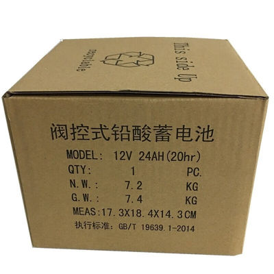 12V24Ah Blei-Säure-Batterie für UPS Stromkommunikation Solarenergie Speicher DJW12-24s