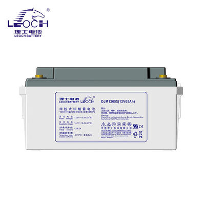 12V65Ah Leoch-Batterie DJM1265S für Solarenergie Speichersystem und UPS-Leistung