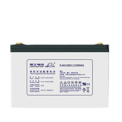 Leoch Batterie DJM1280S 12V80Ah für UPS Kommunikation Solarenergie Speicherung Stromsystem